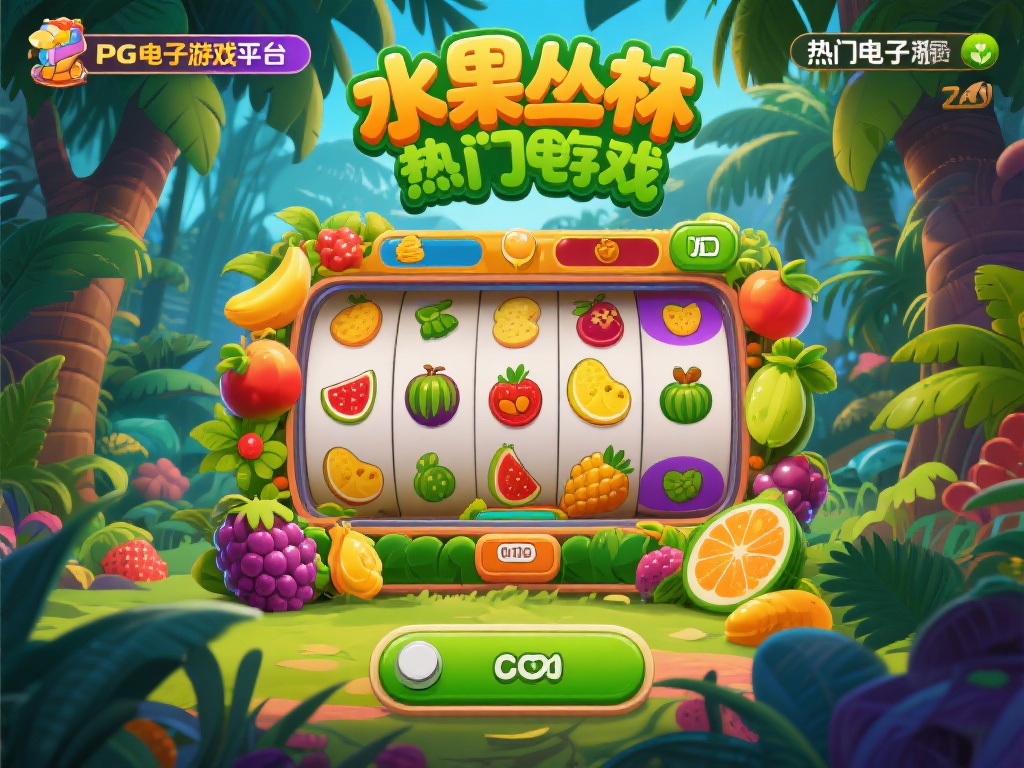 “水果丛林”是pg电子游戏平台推出的一款热门电子游