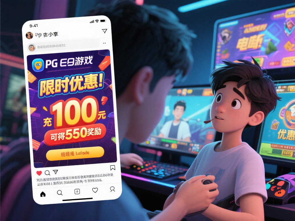 小李是一名热衷于电子游戏的年轻人，某天他在社交平台