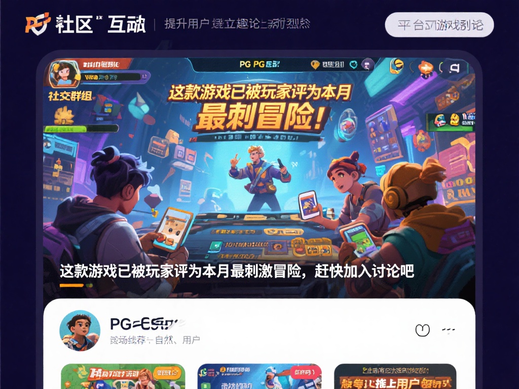 pg电子游戏怎么推荐才能提高用户兴趣? (如何推荐PG电子游戏以提升用户兴趣和参与度?) 社区互动是提升用户兴趣的另一大利器。平台可以建立游